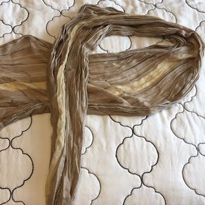 Gold Talbots scarf